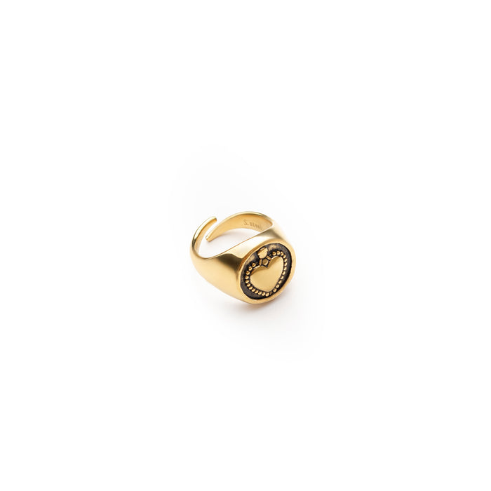 Anello cuore sacro